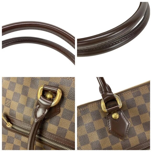 LOUIS VUITTON Saleya GM Ebene Damier - Unclear Handbag Damier Canvas 877-042525 - Picture 7 of 14